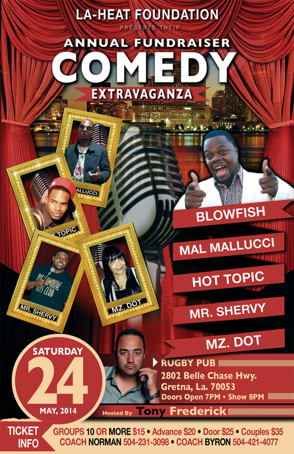 La Heat Comedy Extravaganza 5/24/14